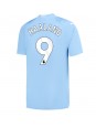 Manchester City Erling Haaland #9 Replika Hemmakläder 2023-24 Kortärmad